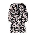 VELVET DRESS GARDEN STROLL