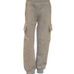 Παντελόνι cargo φουτερ beige