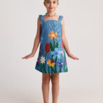 Φόρεμα-BOTANICAL A LINE FLOWER