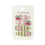 Cherry Kiss Fabric Clip Set