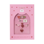 Love Hearts Hair and Jewellery Set