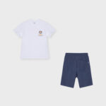 Σετ βερμούδα με T-shirt Roots
