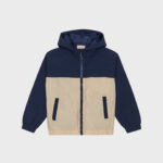 Μπουφάν αντιανεμικό Navy/Beige
