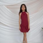 Φόρεμα Balloon Dusty Rose