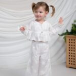 Σετ λευκό broderie