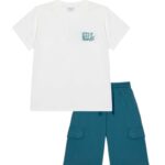 Σετ βερμούδα με T-shirt - Simple