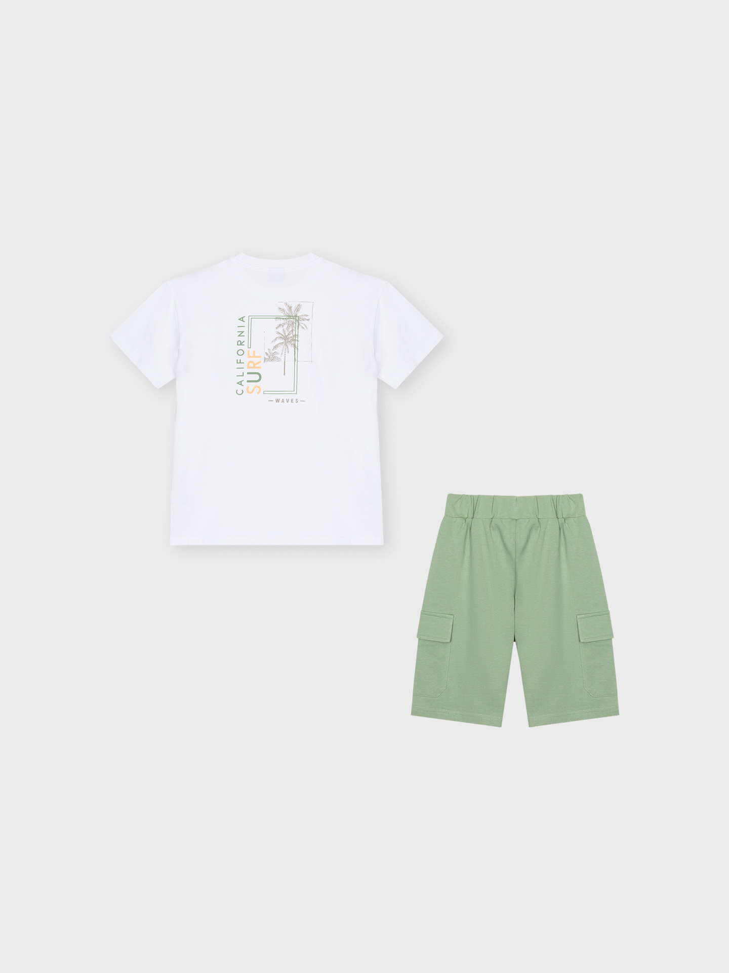 Σετ βερμούδα με T-shirt - California Surf - Image 2